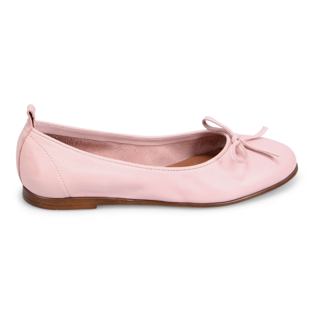 Pink ballet hot sale flat shoes