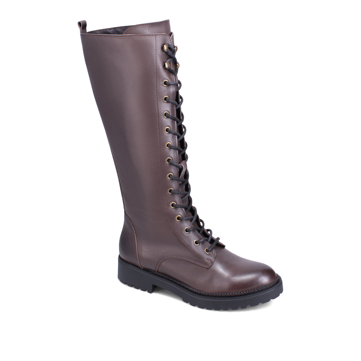 Tall leather outlet boots canada