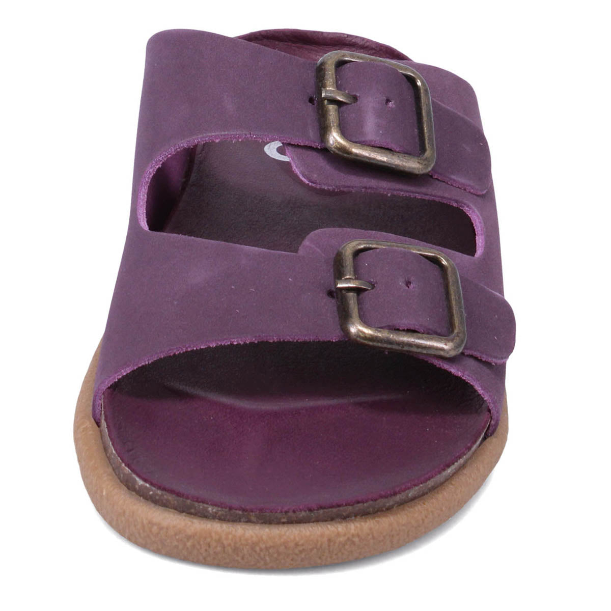 Eggplant colored store sandals