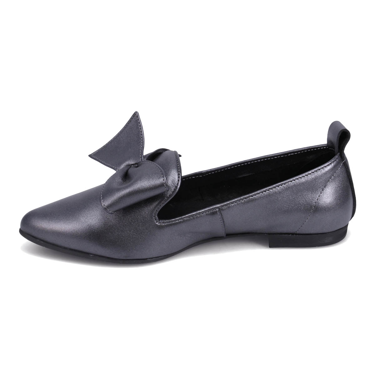 Flat 2025 black shoes