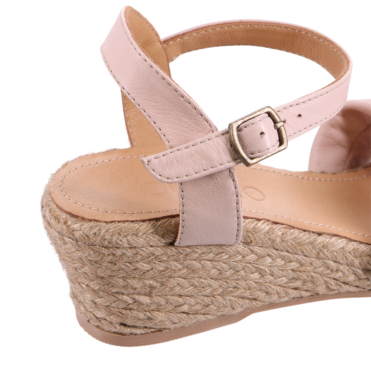 Patricia Green Women's Siesta Swirled Raffia Wedge in Rose Pink